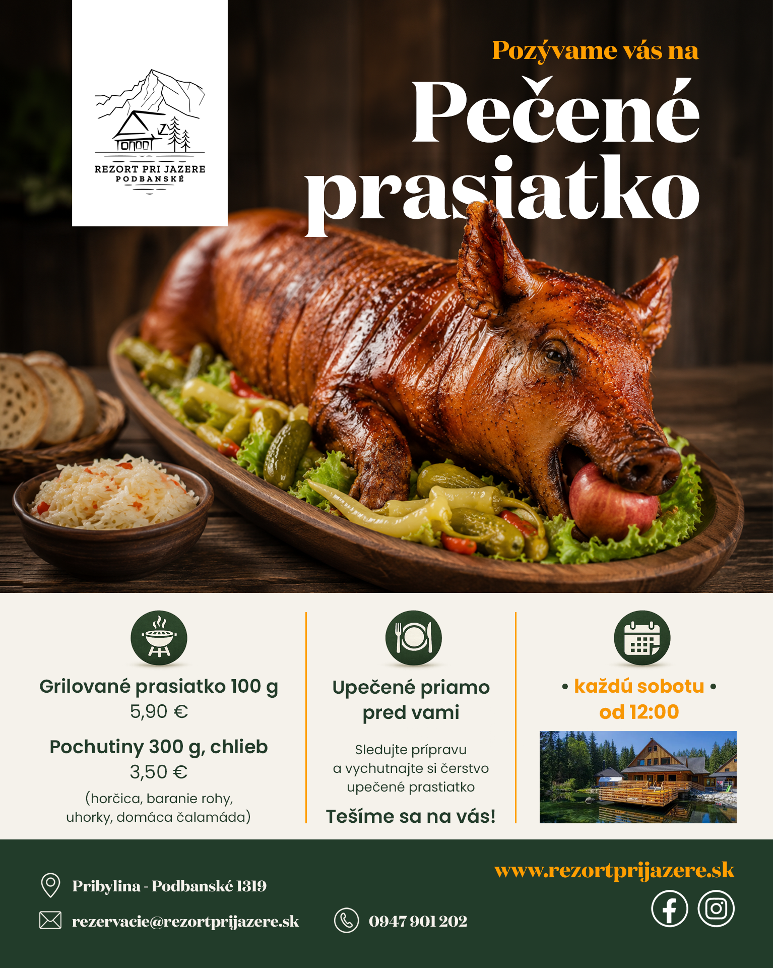 Aktuálna akcia - Resort pri jazere Podbanské